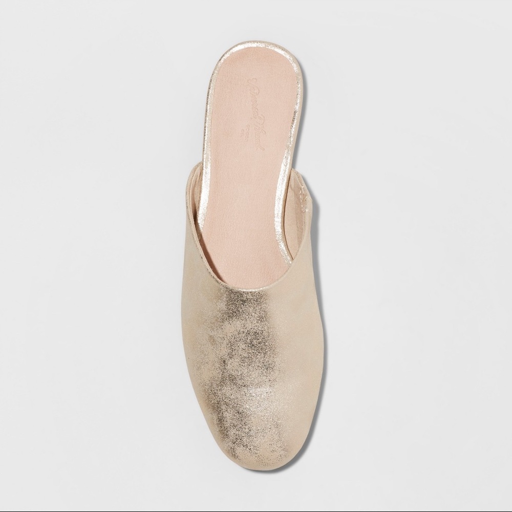 Women's Brooklyn Backless Mules - Gold - Picture 5 of 6